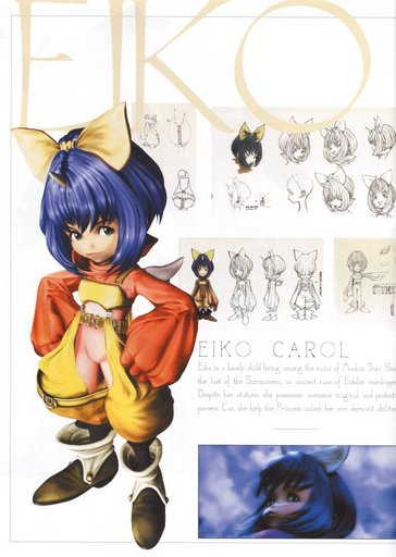 Final Fantasy IX - [Artbook] Final Fantasy IX Character Book